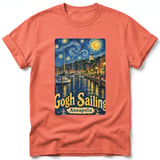 Gogh Sailing ~ Comfort Colors Premium Tee thumbnail 4