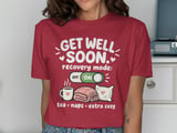 Get Well Soon Recovery Mode Tee thumbnail 6