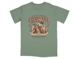 Cowgirl Forever" Western Spirit Graphic T-Shirt thumbnail 6