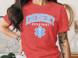 Emergency Department T-Shirt: Retro Nurse ER Medical Care Appreciation Apparel thumbnail 3