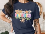 Pediatrics Animal T-Shirt: Pediatric Nurse, Children's Doctor, Nursing Student thumbnail 4