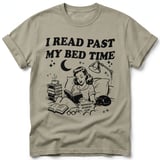 I Read Past My Bedtime Tee thumbnail 18