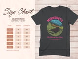 Minnesota North Star State Loon T-Shirt thumbnail 14