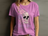 Bad to the Bone Floral Skull Tee thumbnail 8