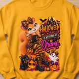Halloween Drama Sally the Squirrel Sweatshirt thumbnail 9