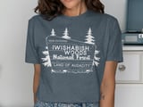 Iwishabish Woods Land of Audacity Graphic Tee thumbnail 11