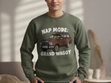 Nap Mode Grand Waggy T-Shirt, Dog Lover Gift, Wagpneer Tee, Car Lover Shirt, Funny Sleeping Dog, Gift for Him, Automotive TShirt thumbnail 2
