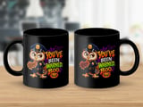 You've Been Warned Boo Police Owl Mug thumbnail 2
