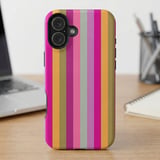 Retro Colorful Stripe MagSafe® Phone Case  thumbnail 6