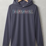 Pickleball Sport-Tek Performance Hood, Colorful Retro Varsity Collegiate Pickleball, Lightweight Hoodie thumbnail 2