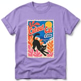 Cutout Cat ~ Comfort Colors Premium Tee thumbnail 6