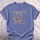 Patient Hunters Until Lunch Tee thumbnail 4