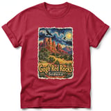 Gogh Red Rocks ~ Comfort Colors Premium Tee thumbnail 3