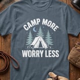 Camp More Worry Less Tee thumbnail 3