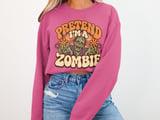 Pretend I'm A Zombie Tee thumbnail 12