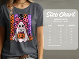 Pink Bow Halloween Ghost Tee or Sweatshirt thumbnail 13
