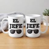 El Jefe Mug – Funny Boss Gift in Spanish thumbnail 2