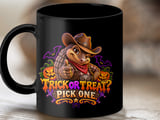 Cowboy Armadillo Trick Or Treat Mug thumbnail 9