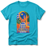 Tile and Palm ~ Comfort Colors Premium Tee thumbnail 5