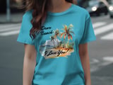Dear Beach I Love You Watercolor Beach T-Shirt, Tropical Vacation Tee, Summer Trip Shirt, Beach Lover Gift for Her, Coastal Granddaughter thumbnail 6