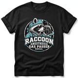 Raccoon Anesthesia Gas Passer Tee thumbnail 3