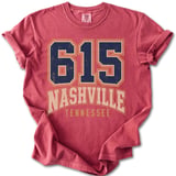 615 Nashville Tennessee Tee thumbnail 3