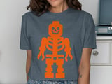 Block Skeleton Halloween Graphic Tee thumbnail 11