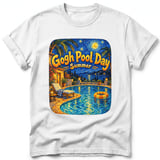 Gogh Pool Day ~ Comfort Colors Premium Tee thumbnail 9