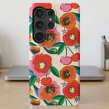 Retro Floral Cherry MagSafe® Phone Case thumbnail 1