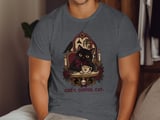 Cozy Coffee Cat Tee or Sweatshirt thumbnail 1