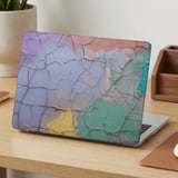 Cracked Pastel Paint MacBook Case thumbnail 2