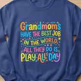 Grandmoms Have The Best Job Sweatshirt thumbnail 2
