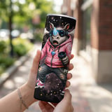 20oz Skinny Tumbler with Straw, Rhino Gamer Tumbler, VR Gaming Cup, Video Game Gift for Boys and Teens thumbnail 2