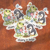 Hoppy to Help Gardening Clipart thumbnail 5