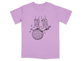 Rodeo Rhythm Disco Cowboy Boots T-Shirt thumbnail 8