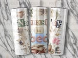Namast'ay In Bed Tumbler Wrap PNG | Cozy Self-Care Sublimation Design for 20oz Skinny Tumblers | Digital Download Collage thumbnail 2