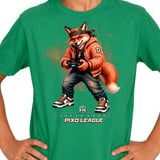 Fox Gamer Shirt for Boys, Funny Virtual Reality Gaming Tee, Kids Birthday Gift, Pixo League by Farron House thumbnail 13