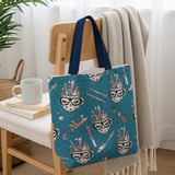 Art Supplies Tough Cases Tote Bag Throw Pillow: Student Teacher Back to School thumbnail 5