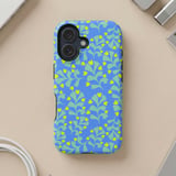 Blue Botanical Floral MagSafe® Phone Case thumbnail 5