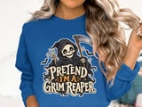 Pretend I'm A Grim Reaper Tee or Sweatshirt thumbnail 13