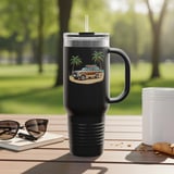 Grand Wagoneer Tumbler, The Waggy Tumbler, Beach Car Tumbler, Surfboard Car Gift, Cars Tumbler, Retro SUV Tumbler, Cool Car Tumbler thumbnail 6