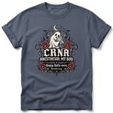 CRNA Anesthesia Ghost Halloween Tee thumbnail 3