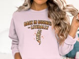Spinal Surgery Recovery T-Shirt: Back In Business Literally Band-Aid Spine thumbnail 16