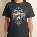 Officially Retired T-Shirt, Life's New Chapter Awaits, Tropical Vacation Retirement Gift, Beach Sunset Tee for Men & Women, Milestone thumbnail 10