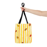 Fall Leaves Autumn Phone Case | Distressed Stripe Tote Bag | Cozy Seasonal Fall Colors | Thanksgiving Gift For Her thumbnail 7