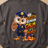 Halloween Officer Hoot the Owl Sweatshirt thumbnail 8