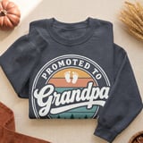 Promoted to Grandpa Est 2026 Tee thumbnail 9