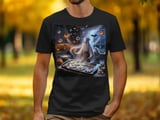 Halloween Ghost Baker T-Shirts, Funny Spooky Tee, Baking Cookies Shirt, Halloween Kitchen Scene T Shirt, Cute Halloween Costume Shirts thumbnail 3