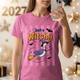 Just a Witchy Goose Tee thumbnail 6