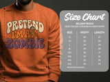 Pretend I'm A Zombie Tee or Sweatshirt thumbnail 17